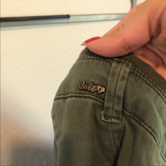 Jolt jr size 13 women’s green pants pockets - Picture 7 of 7